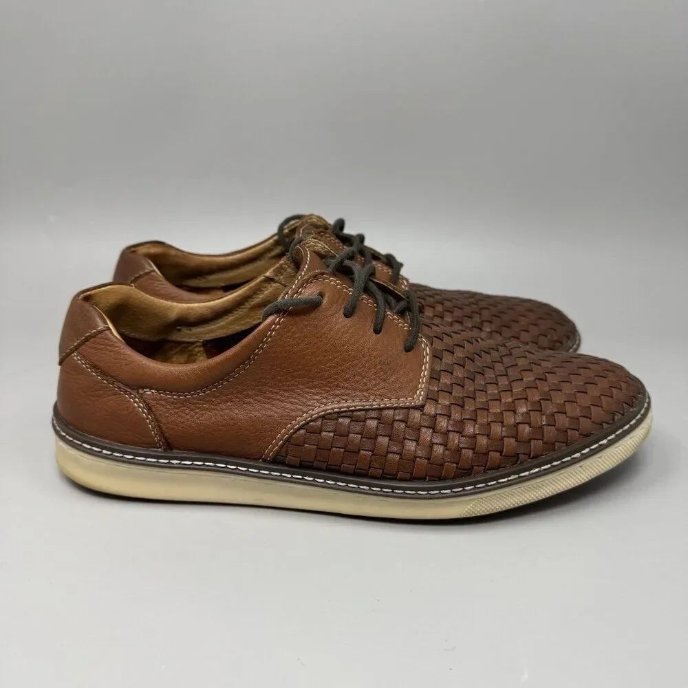 Johnston & Murphy McGuffey Woven Slip-On Men's Slip On Size 9.5M